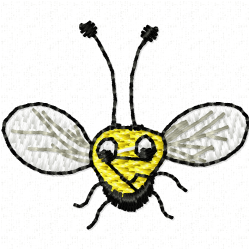 Insectes Embroidery Design 3 Insectes Embroidery Design 3